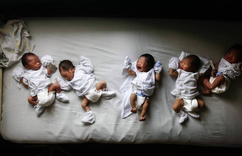 At Dr. Jose Fabella Memorial Hospital in the Philippines, 50 to 100 babies are born everyday.