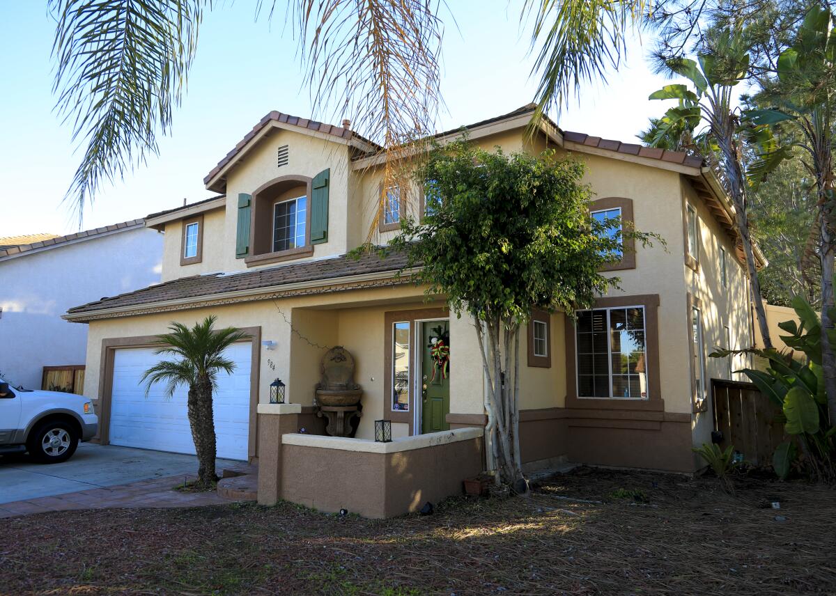 San Diego County’s median home price was $587,000 in February 2020.
