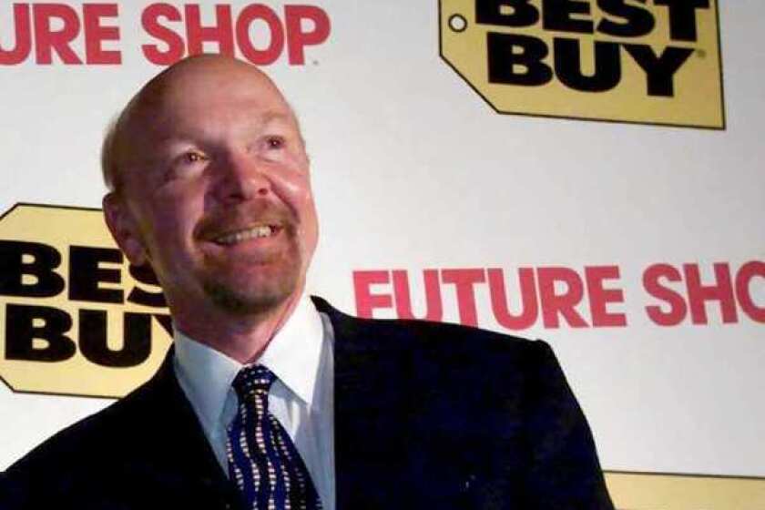 Richard Schulze (shown in 2001) has offered to buy Best Buy's outstanding shares.