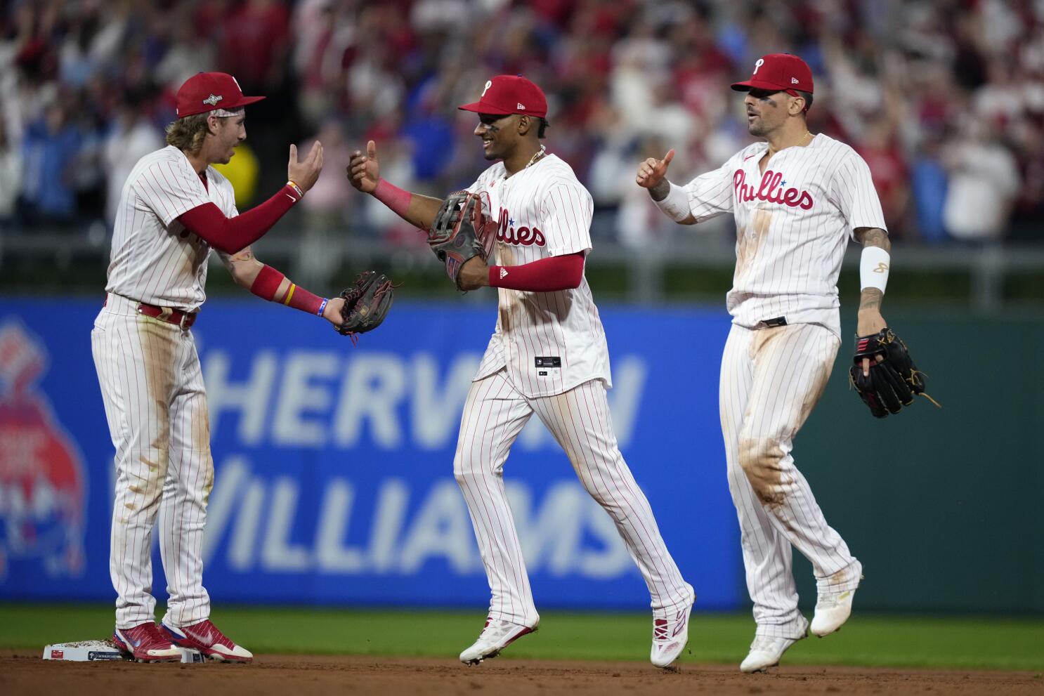 Wheeler strikes out 8, Castellanos tells Phillies to put a ring on it in  4-1 win over Marlins - The San Diego Union-Tribune