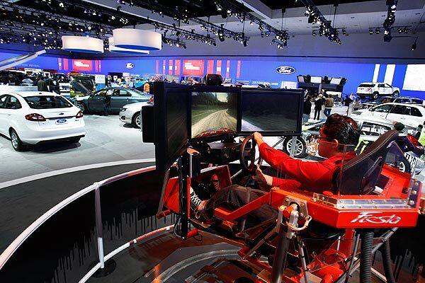 Ford Fiesta Rally Car simulator