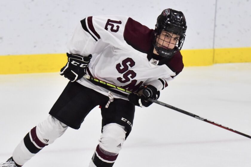 Shai Buium, a San Diego native, is an 18-year-old projected to be a first-round pick in the 2021 NHL draft.