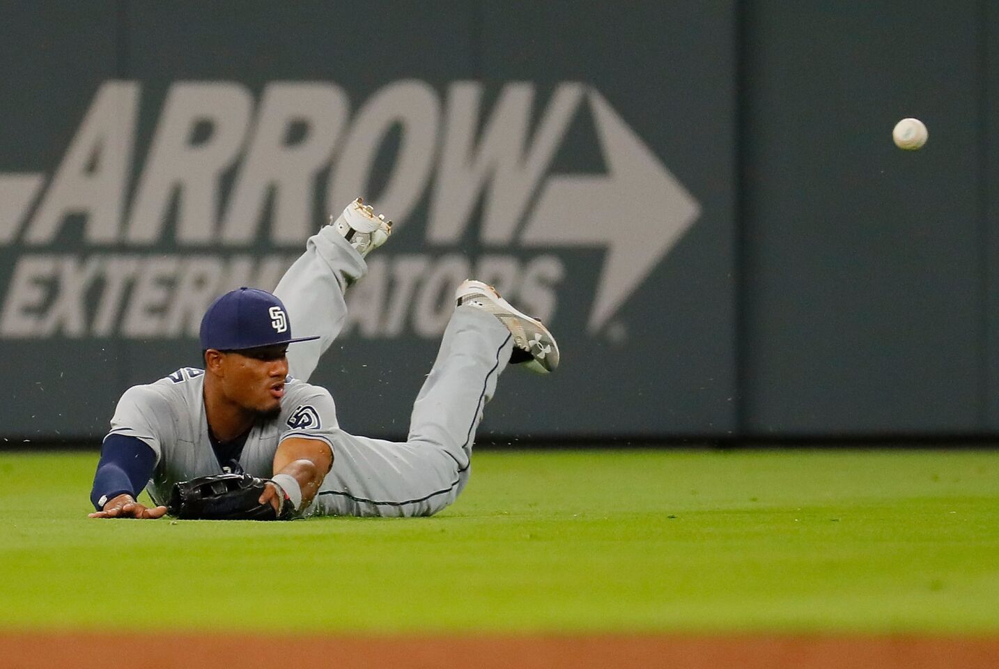 The Padres lost all four games in Atlanta to finish their road trip 2-7. They rank 26th with 45 runs scored and last in the majors with a minus-23 run-differential. The pitching staff’s 22 homers allowed is second-most in the majors behind the Marlins (23).