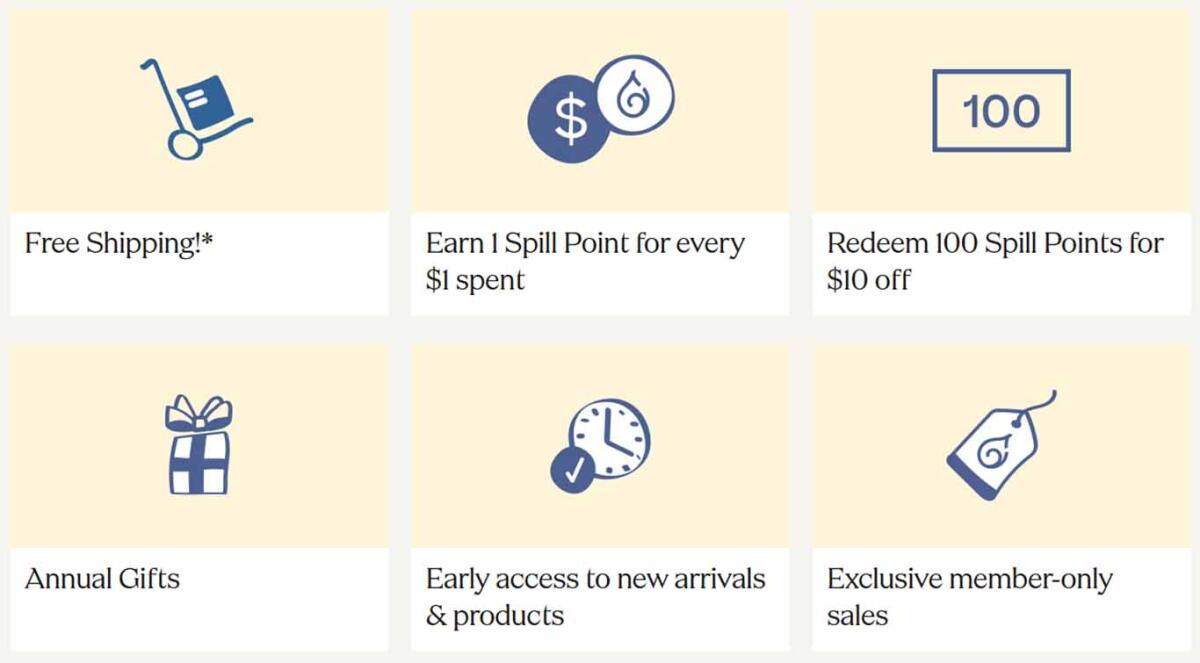 Ruggable membership benefits outline