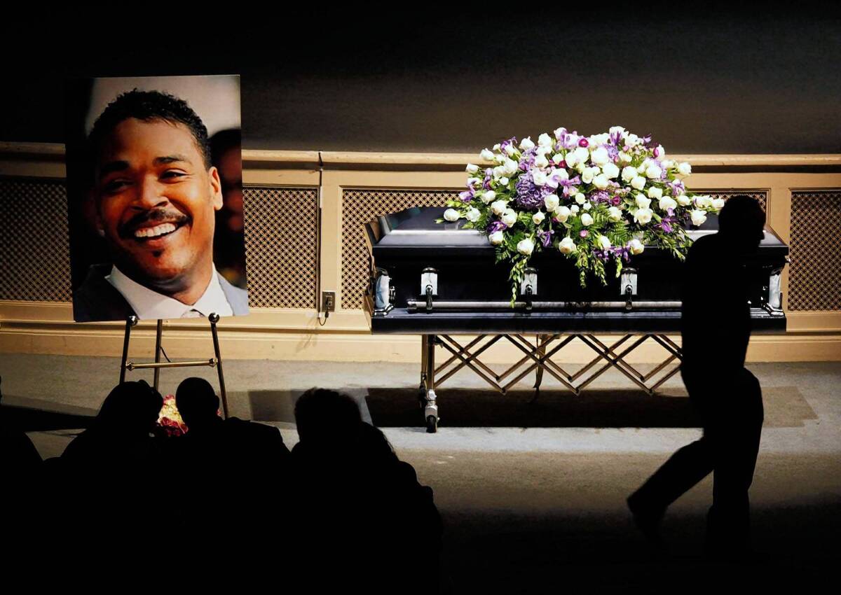 A June service memorialized Rodney King, who drowned in his backyard pool June 17. King, whose videotaped beating at the hands of LAPD officers in 1991 thrust him into public consciousness, had long battled addiction to alcohol and drugs.