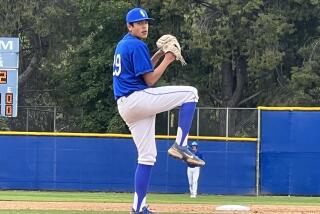 Oscar Lopez of El Camino Real struck out seven in six innings in a 5-1 win over Birmingham.
