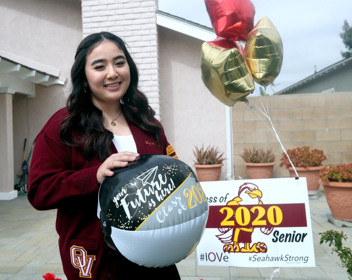 Alyson Nguyen of Ocean View High School was ASB president her senior year and played on the volleyball team.
