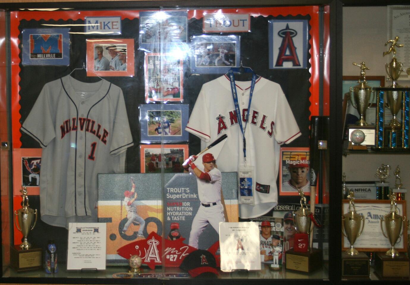 Mike Trout shrine