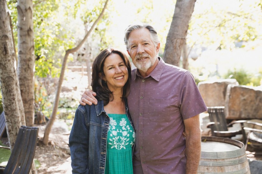Stone Brewing President Steve Wagner, right, and his wife, Laura, have donated $1 million to Cal State San Marcos.