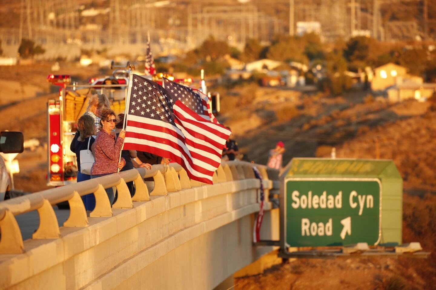 Memorial for L.A. County sheriff’s Sgt. Steve Owen