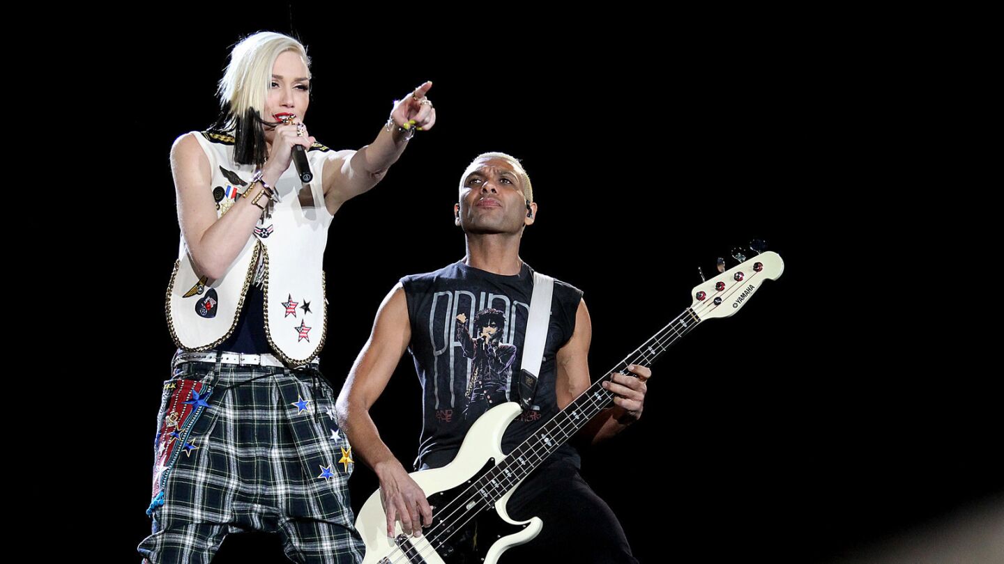 Gwen Stefani fronts No Doubt at Rock in Rio in Las Vegas on May 8.