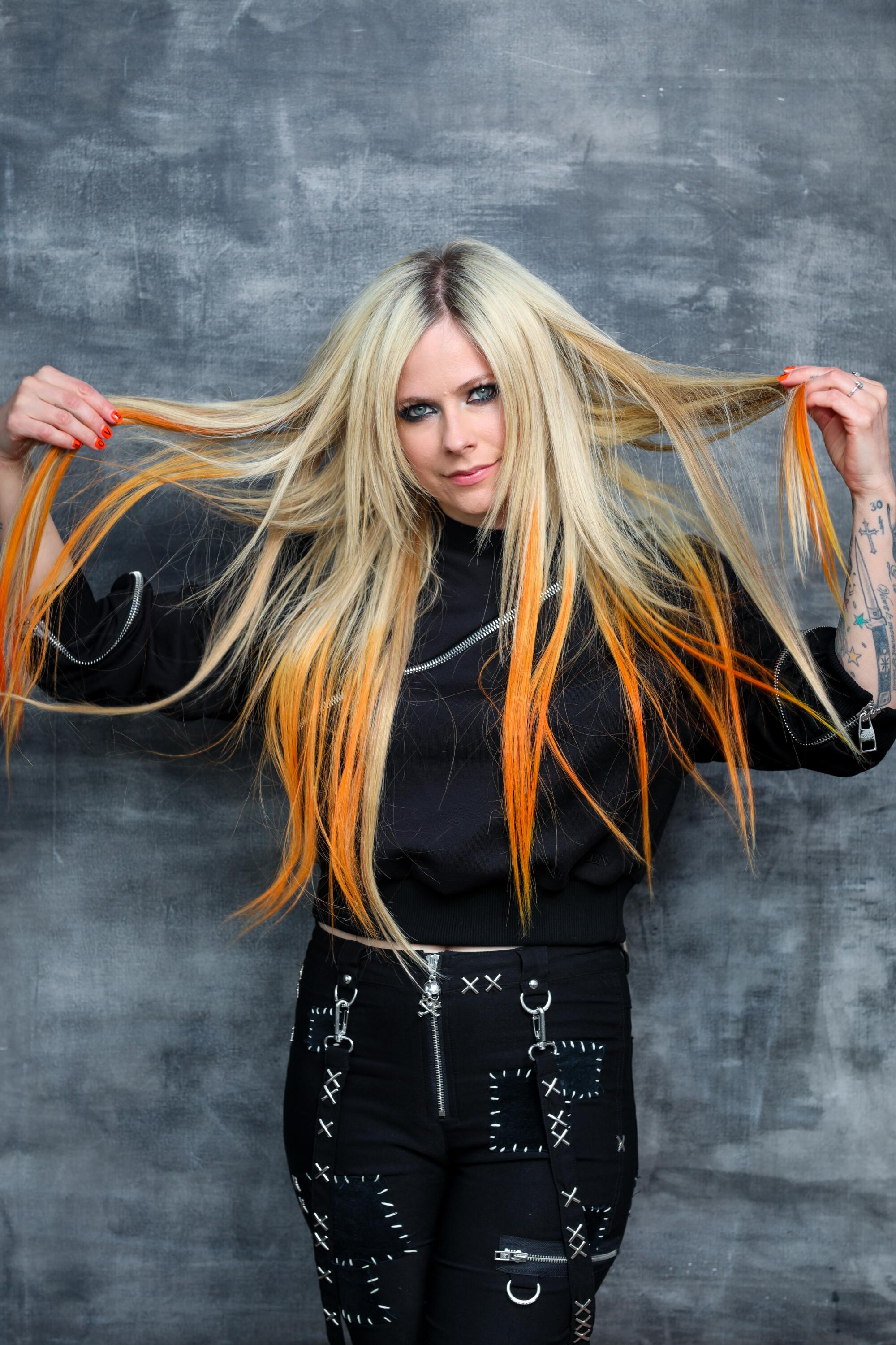 Avril Lavigne's new album recaptures pop punk's glory days - Los Angeles  Times