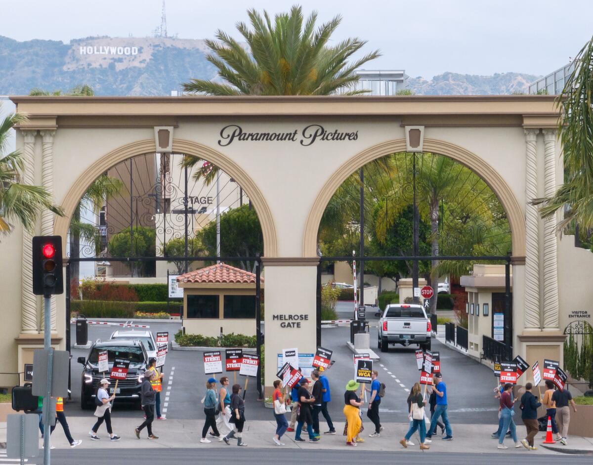 Will Hollywood workers leave town as local studio productions decline ...
