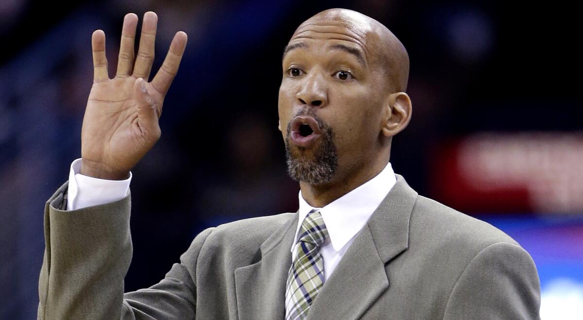 Monty Williams is in the running to coach the Lakers.