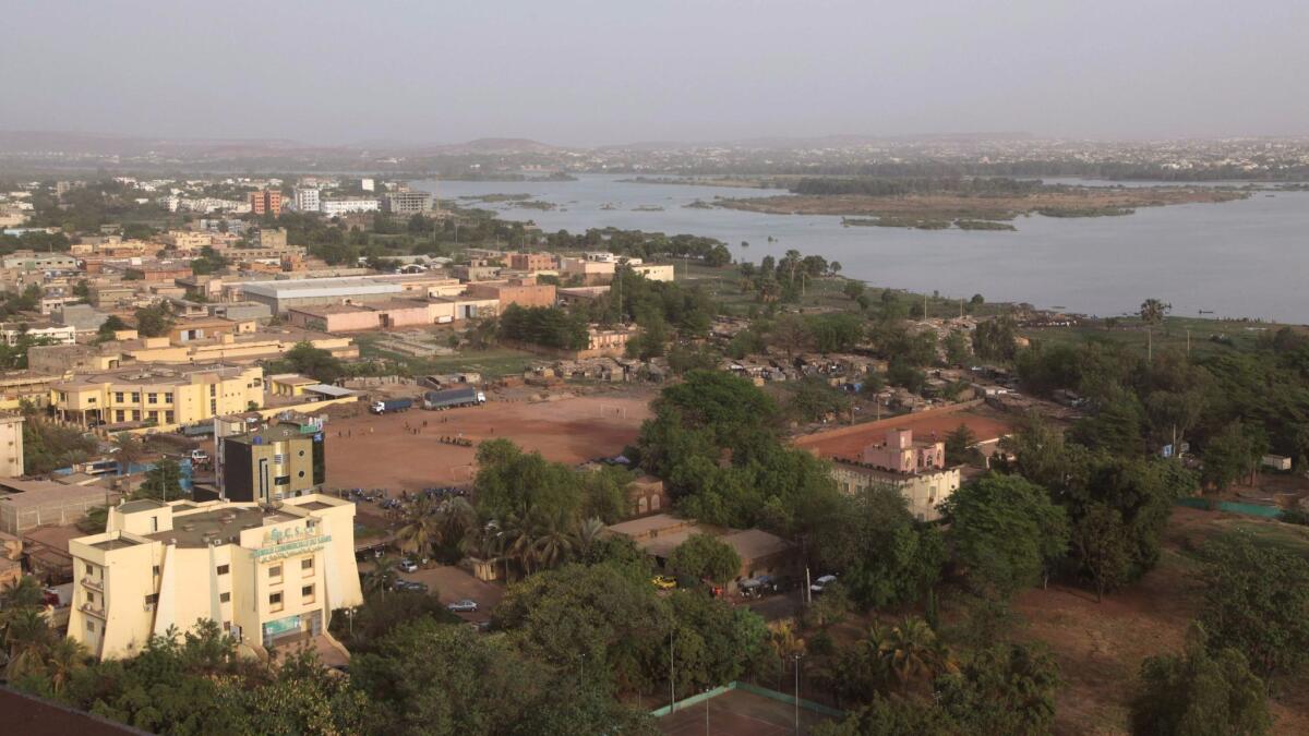 A view of the Malian capital, Bamako. Suspected militants launched an attack on a hotel resort on the outskirts of the city on June 18.