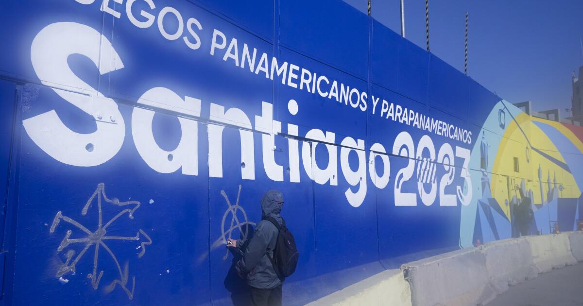 Er is televisieapparatuur gestolen van de locatie van de openingsceremonie van de Pan-Amerikaanse Spelen in Chili, wat aanleiding geeft tot bezorgdheid over de veiligheid