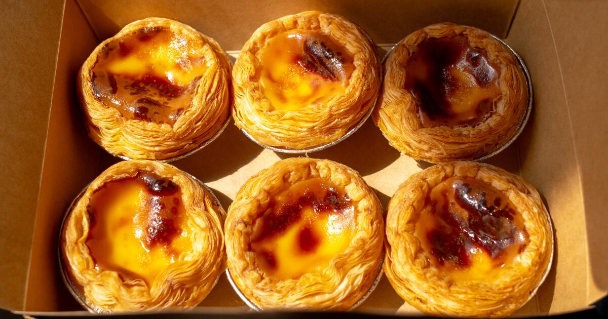 Où trouver des tartes aux fruits à la portugaise à Los Angeles