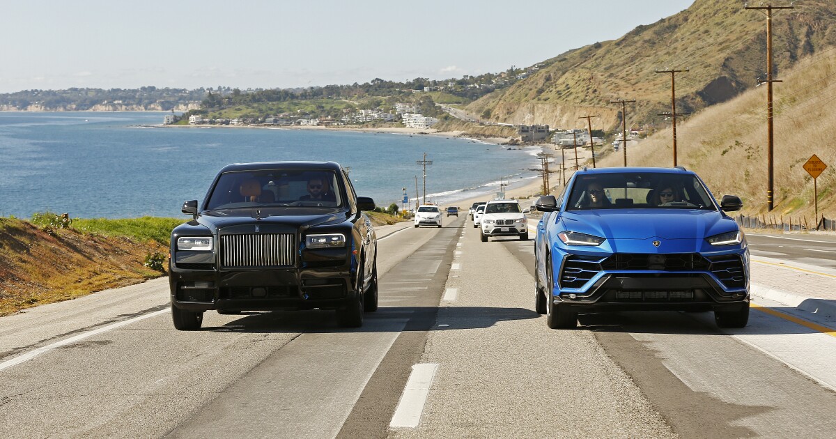 Rolls Royce And Lamborghini Raise The Bar For Ultra Luxury Suvs Los Angeles Times