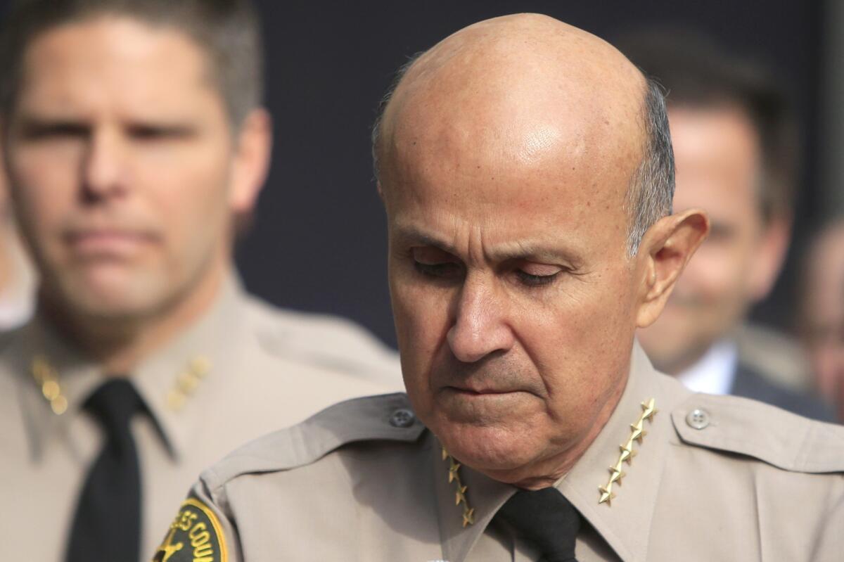 With his command staff standing behind him, then-Los Angeles County Sheriff Lee Baca in January unexpectedly announced he would not seek a fifth term and would instead retire at the end of the month. Patrisse Cullors' Coalition to End Sheriff Violence in L.A. Jails hopes to become a constituency with clout in the June election to replace Baca.