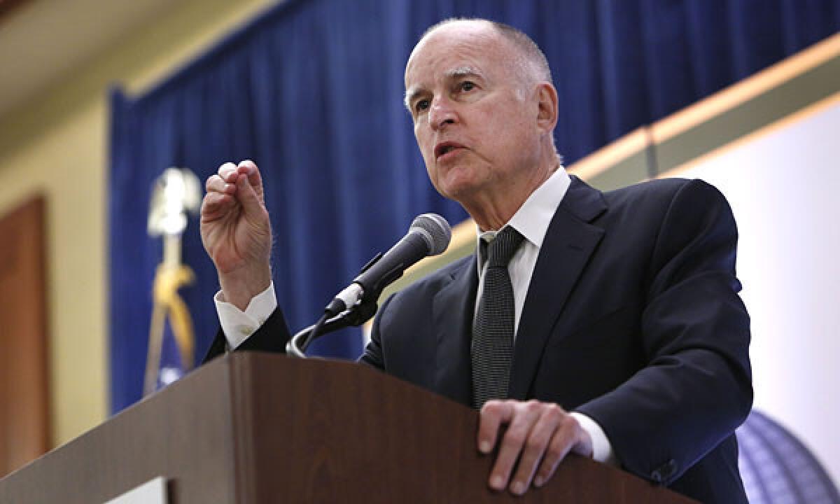 Democratic lawmakers agreed to use Gov. Jerry Brown's more conservative estimates on state income tax revenues in a recent budget deal.