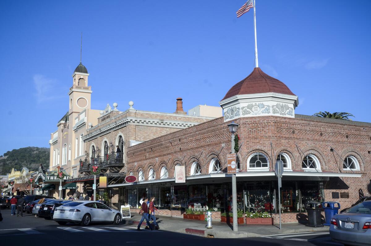 Downtown Sonoma.