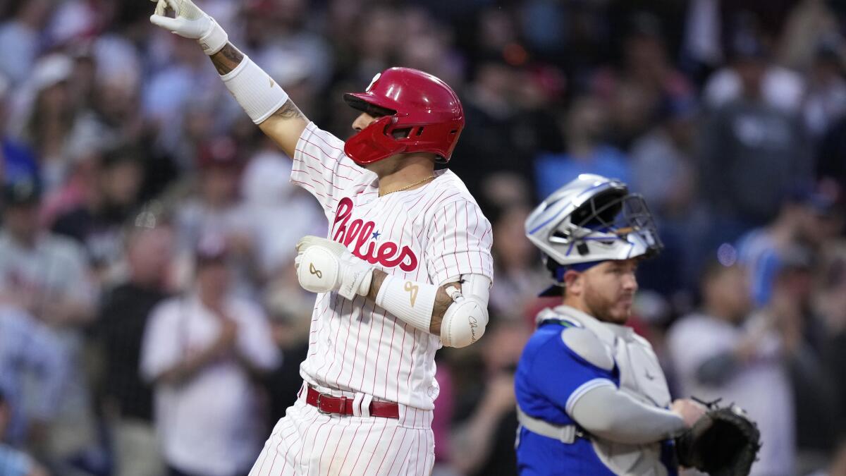 Castellanos powers Phillies to 8-4 win over Blue Jays - The San