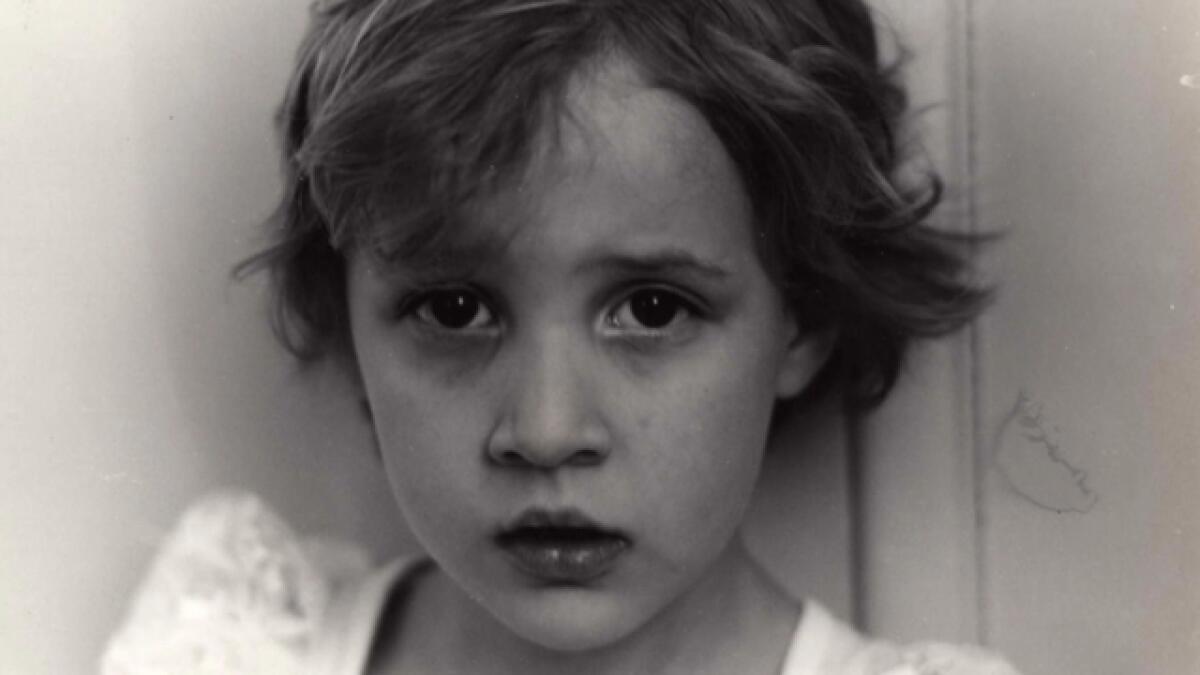 Dylan Farrow as a child.