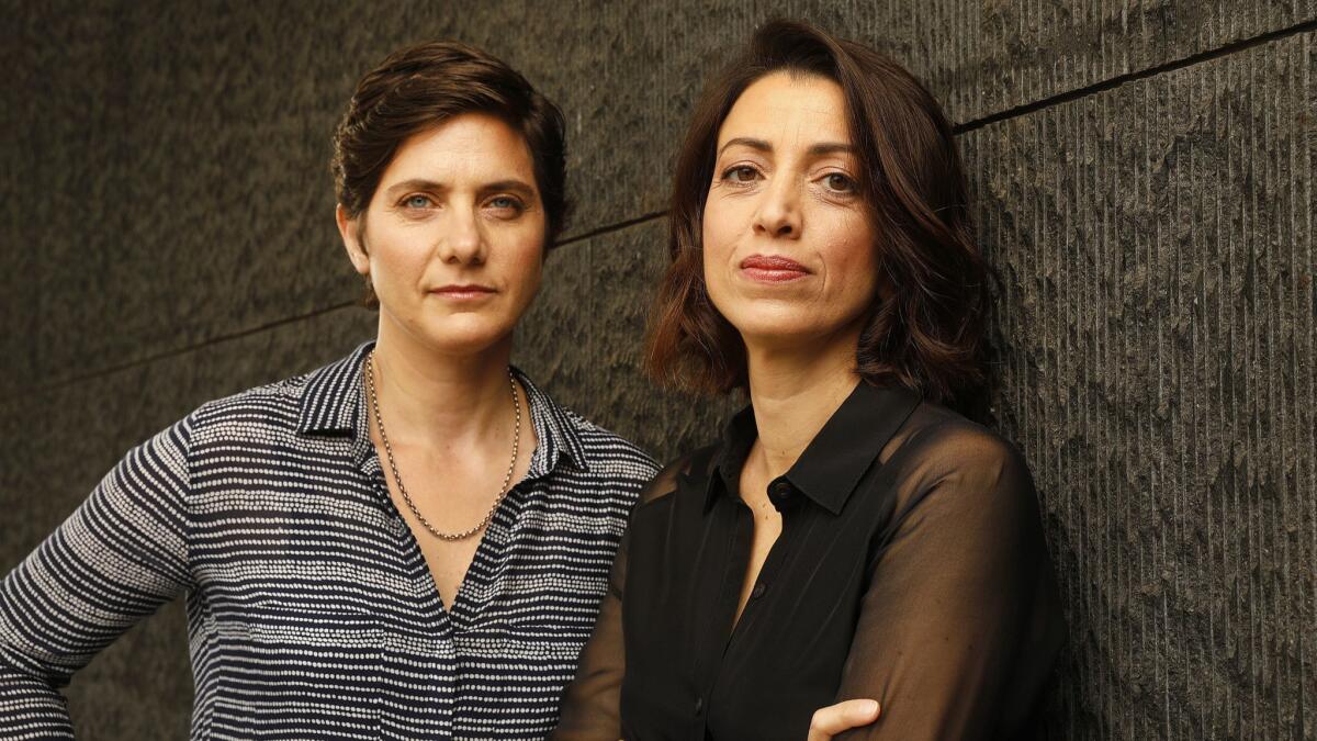 Moira Demos, left, and Laura Ricciardi are the filmmakers behind Netflix's unexpected 2015 hit, "Making a Murderer."