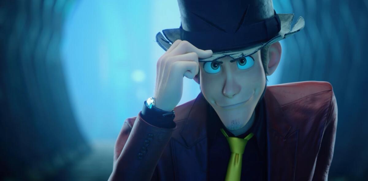 An animated man tipping his top hat