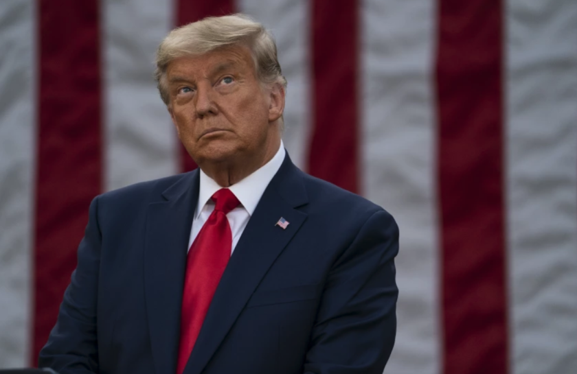 El presidente Donald Trump el viernes 13 de noviembre de 2020.