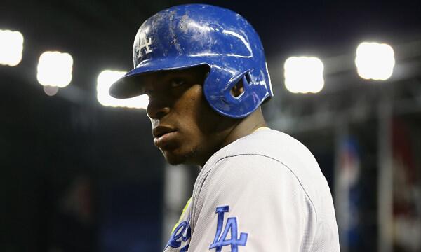 Yasiel Puig sets Dodgers merchandise sales record - Los Angeles Times