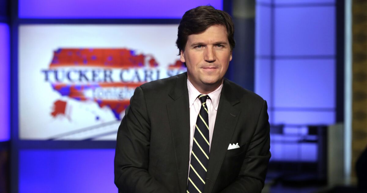 Twitter rejoices as Tucker Carlson leaves Fox News: ‘Don’t let the door hit you’
