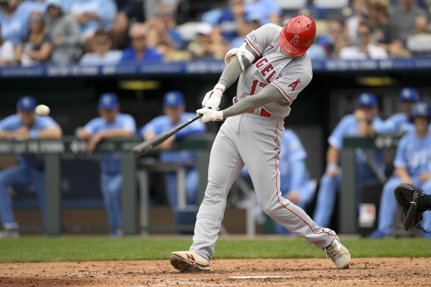 Ohtani, Trout homer to lead Angels past Royals 5-2 - The San Diego  Union-Tribune