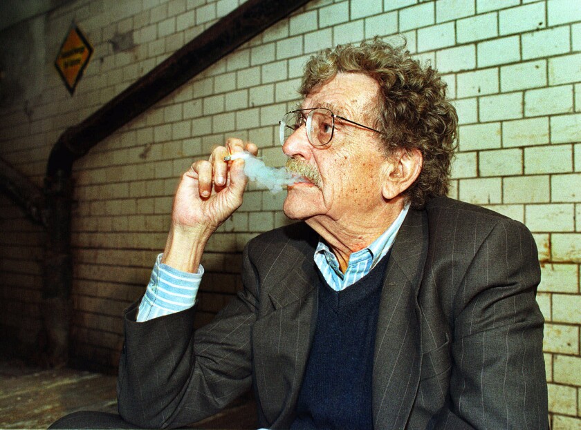 Kurt Vonnegut visits the place where he survived the Dresden bombing, the subject of "Slaughterhouse-Five."
