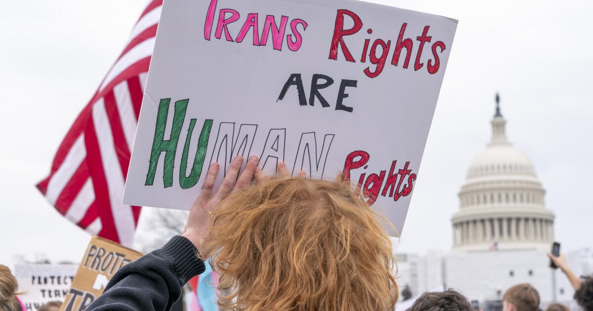 Der Oberste Gerichtshof ist bereit, eine Debatte über die Betreuung von Minderjährigen für Transgender einzuleiten