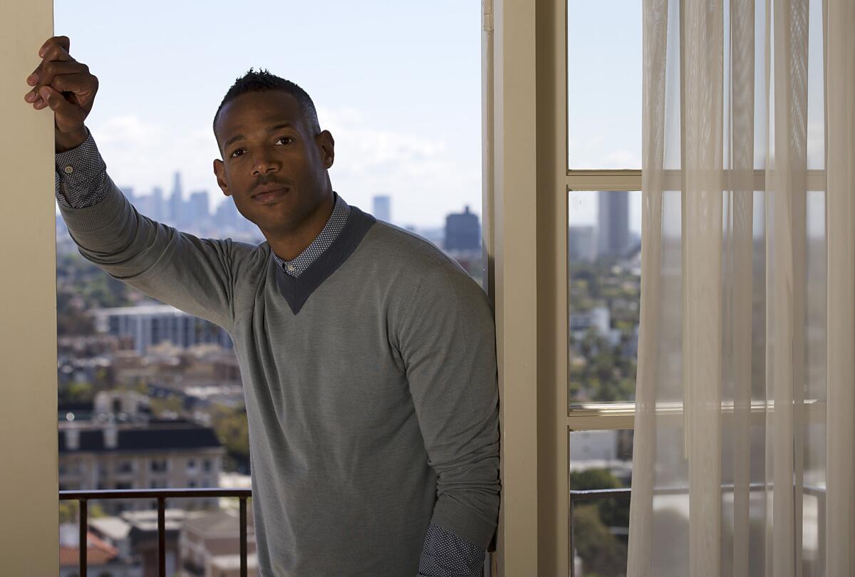 Marlon Wayans at the Four Seasons Hotel in Beverly Hills.