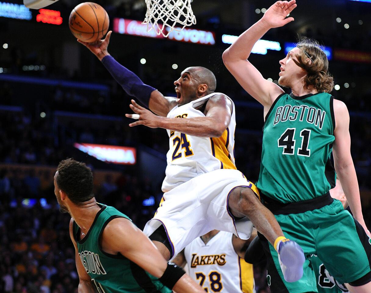 Kobe Bryant, Kelly Olynyk