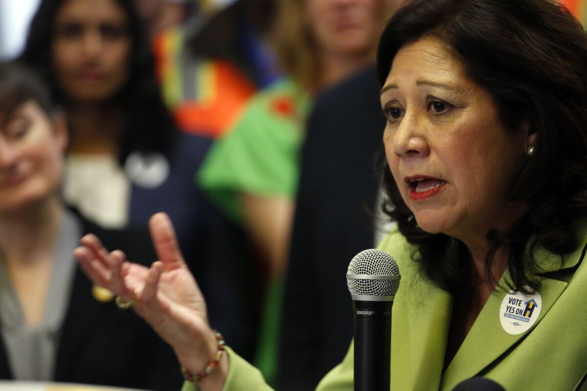 Los Angeles County Supervisor Hilda Solis