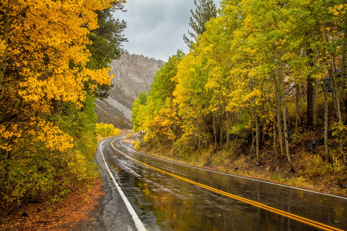 Fall is a special time to visit California’s Eastern Sierra, with its magical colors, mountains, lakes and creeks.