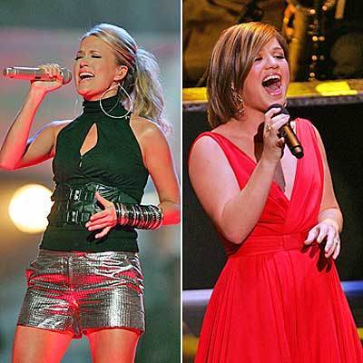 'Idol's' golden girls: Carrie Underwood and Kelly Clarkson Carrie Underwood and Kelly Clarkson are the reigning queens of "Idol." Nobody else even comes close to the success these two women have had.