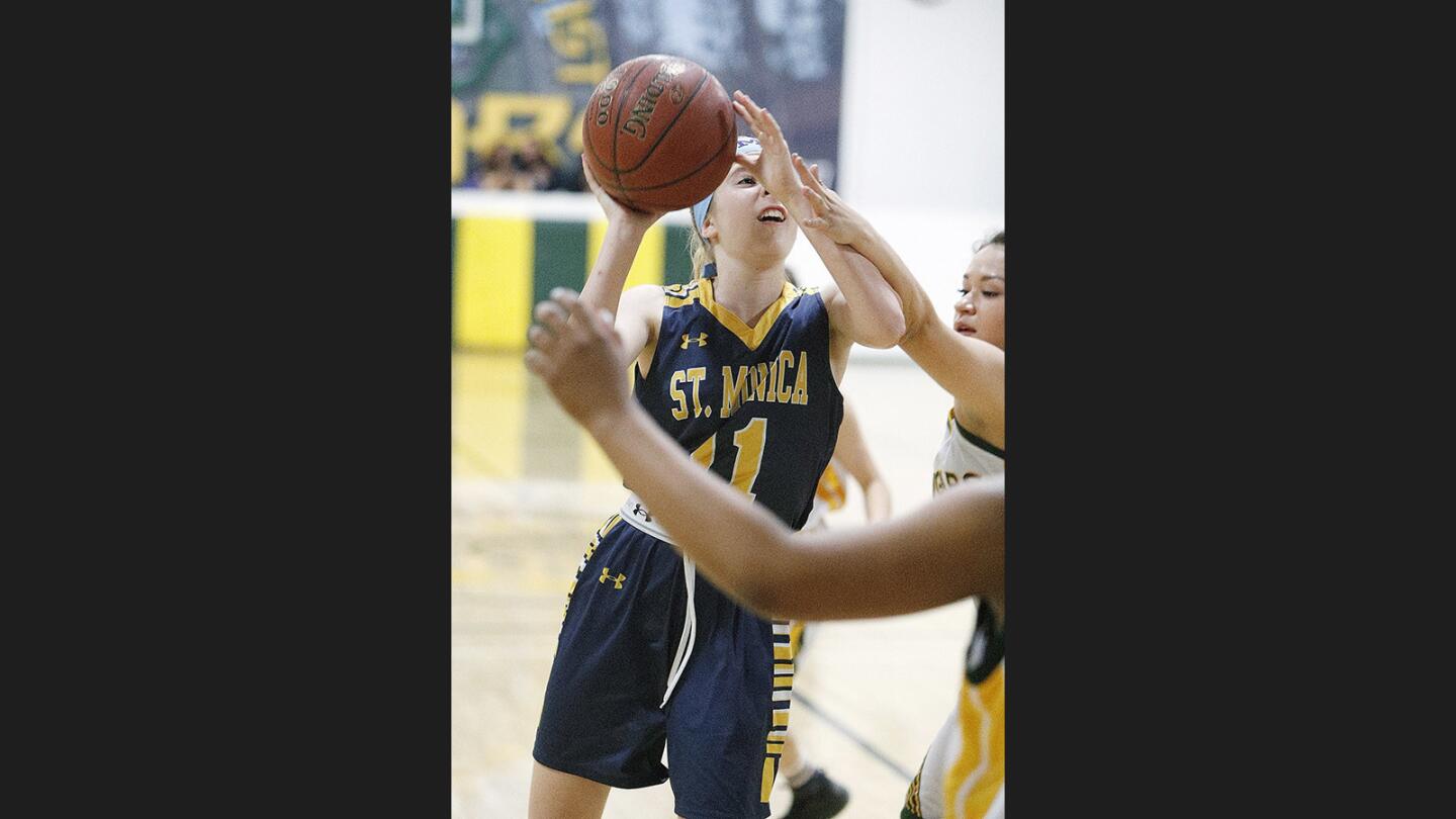 Photo Gallery: Glendale Adventist Academy vs. St. Monica Academy in non-league girls' basketball