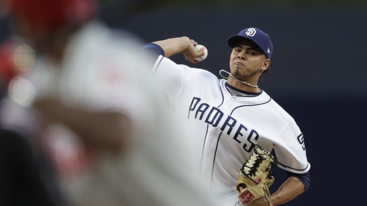 Dinelson Lamet continues to build toward Padres' 2020 vision for him - The  San Diego Union-Tribune