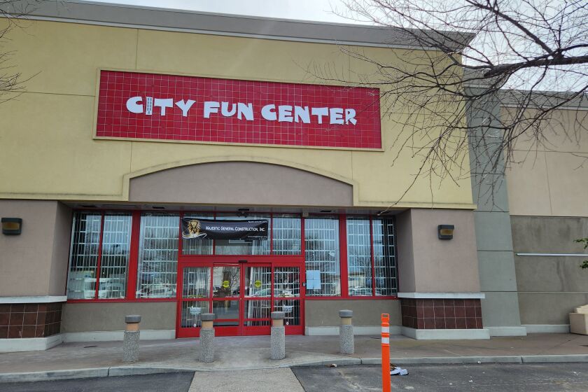 City Fun Center will be built in a 19,000-square-foot former Staples store at 12900 Gregg Court in Poway.