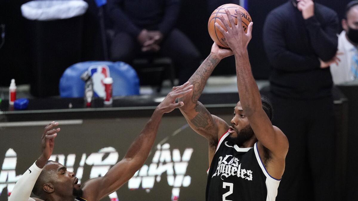 The Sports Report: Kawhi Leonard is an unstoppable force in Clippers  victory - Los Angeles Times