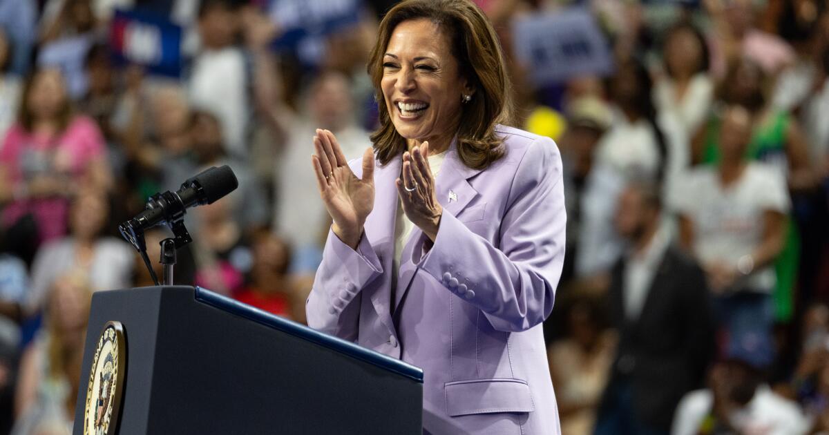 Column: How Kamala Harris and the Paris Olympics saved us from a summer of doomscrolling