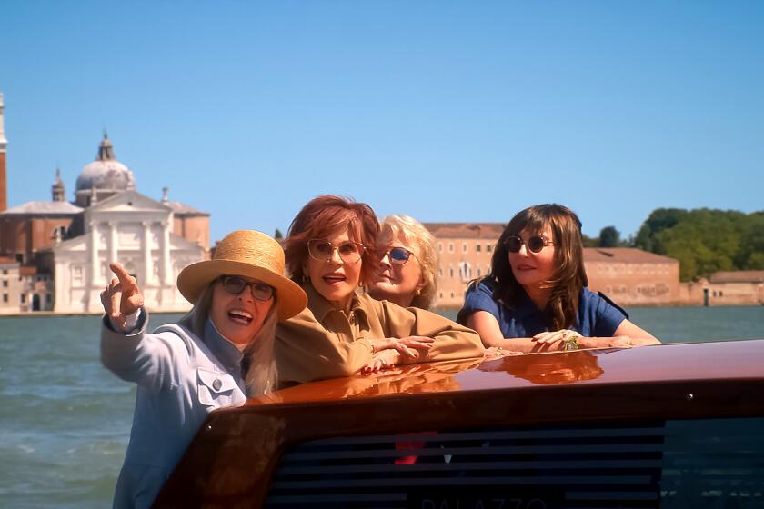 Diane Keaton from left, Jane Fonda, Candice Bergen and Mary Steenburgen in "Book Club; The Next Chapter."