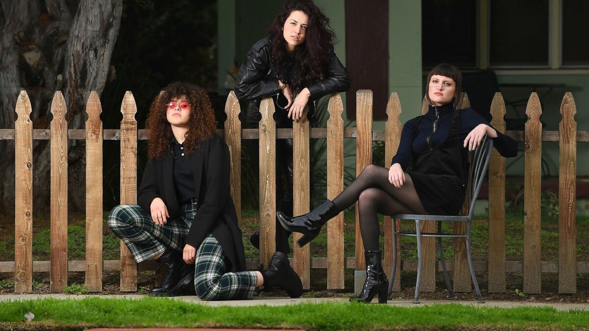 Muna, which doesn't shy away from big topics, is a local band on a mission  - Los Angeles Times
