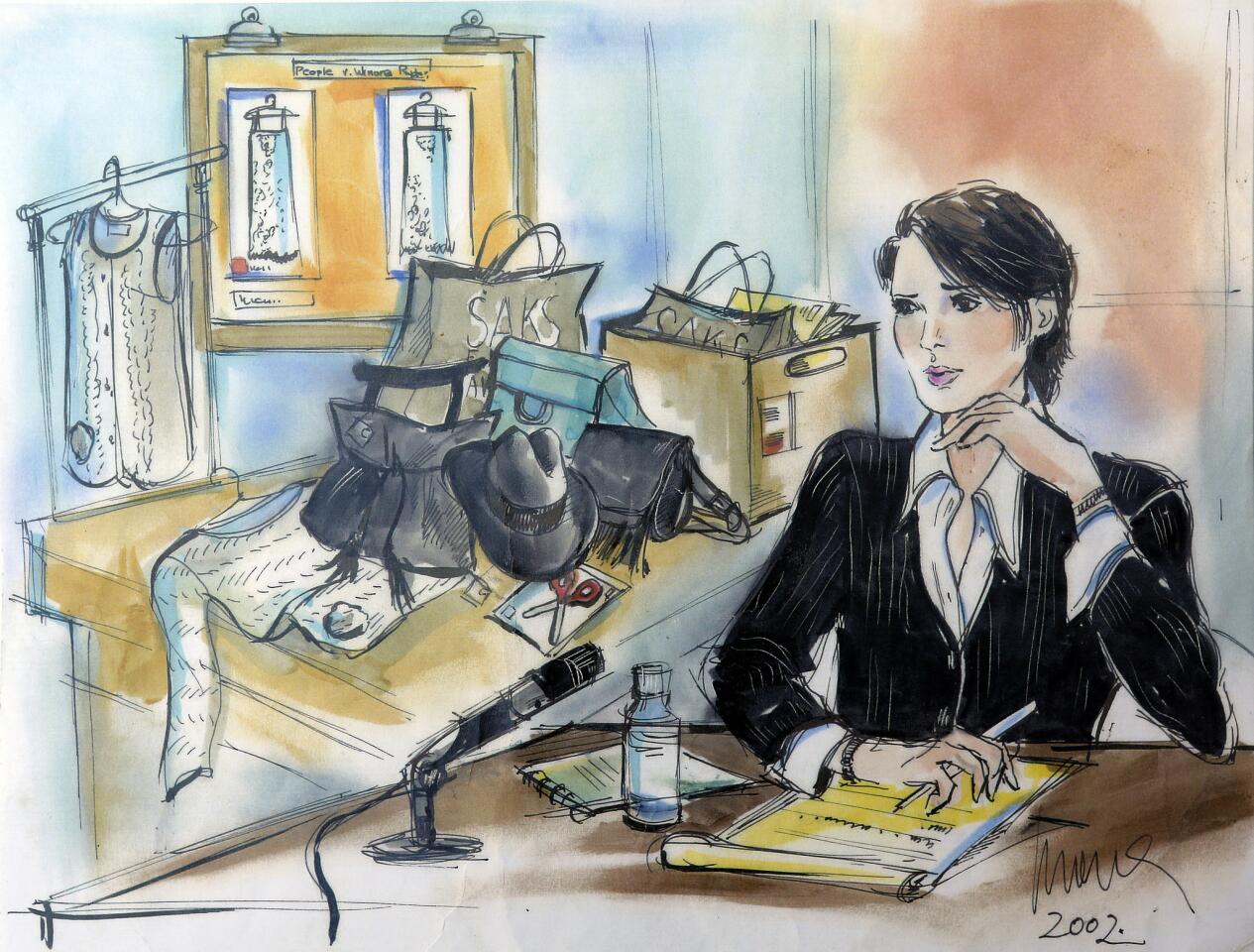 Courtroom sketch artist