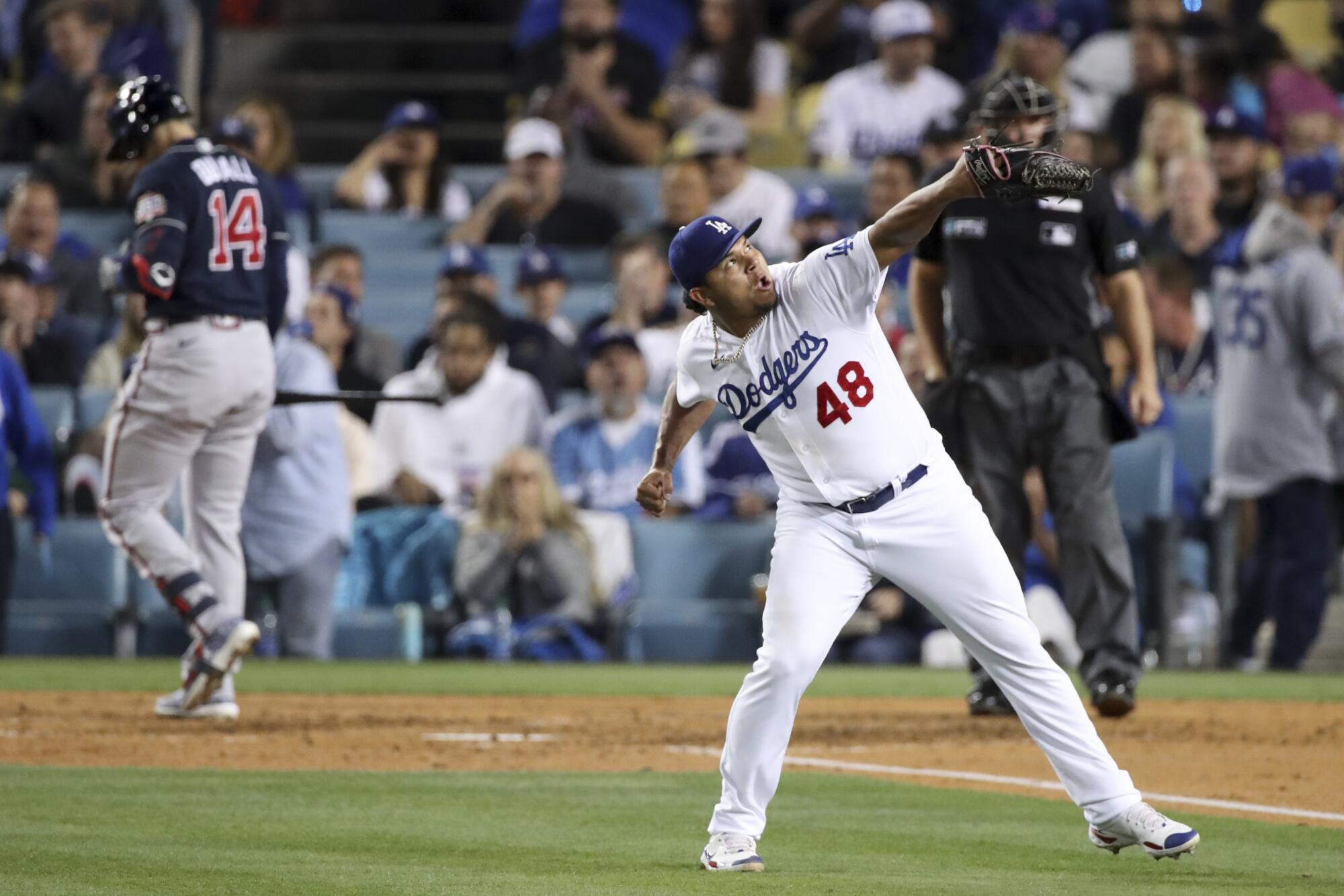 July 23, 2021: Los Angeles Dodgers pitcher Brusdar Graterol (48