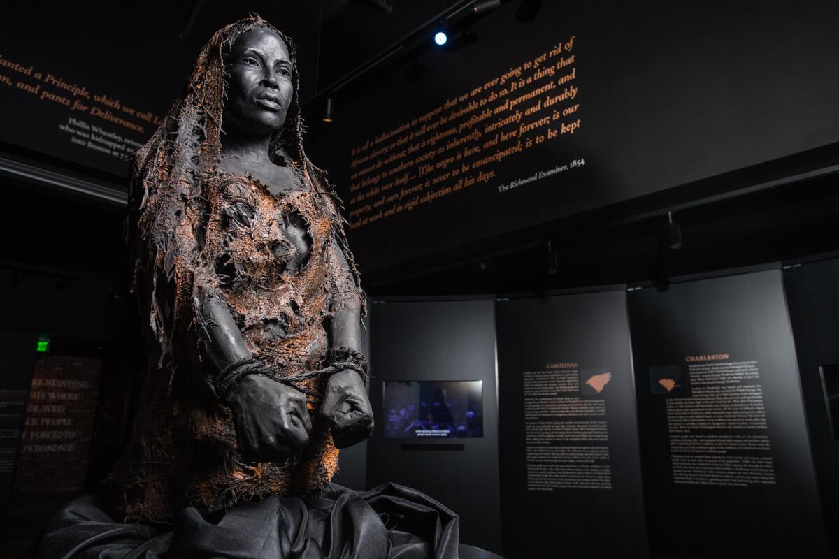 Expanded museum traces legacy of slavery in America - The San Diego  Union-Tribune
